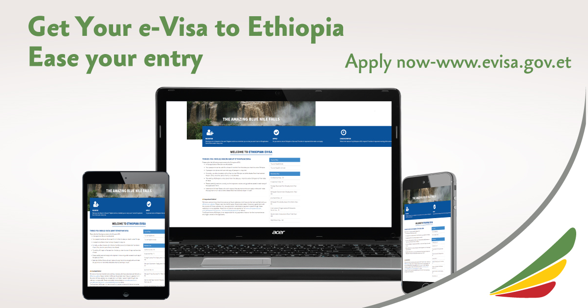 Ethiopian Airlines and the Ethiopian Immigration Services Reawakens Tourism with Online Visa: User Number Hits Record 200,000 Addis Ababa, 16 October 2019